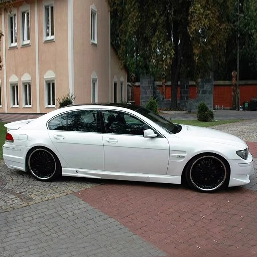 2002-2004 for  7 Series E65 Body Kit New Front & Rear Bumper Side Skirts & Fenders with Exhaust Cut-Outs